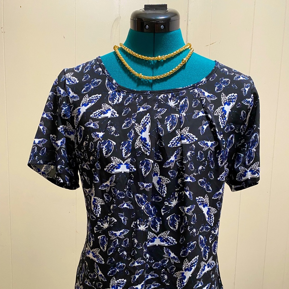 Kim Rogers M Butterfly Blouse
